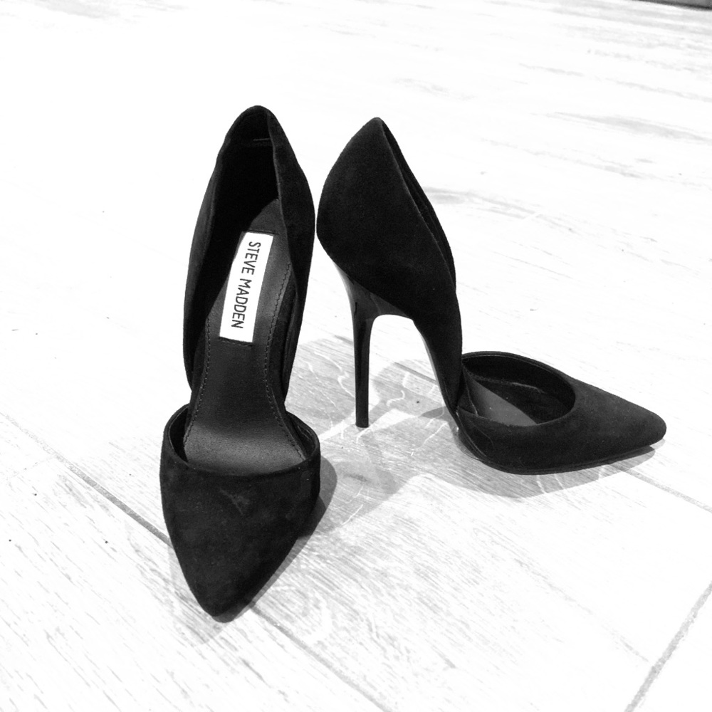 Steve Madden point toe heels